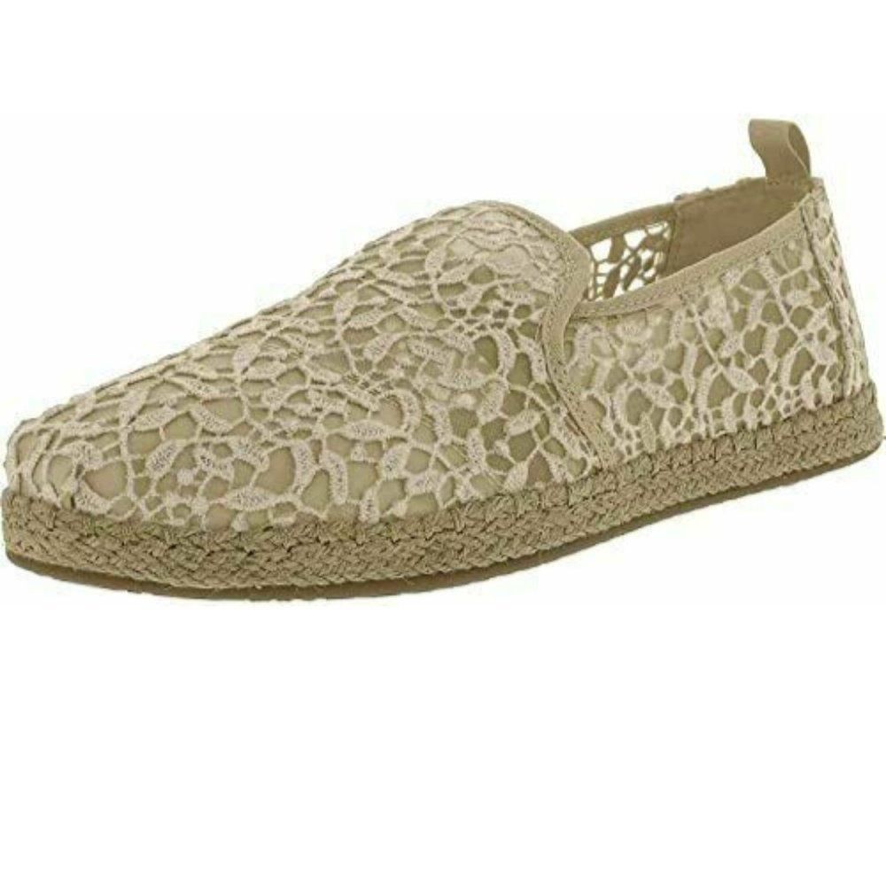 Tom's Women's Beige Mesh Slip On Shoes Size US 6